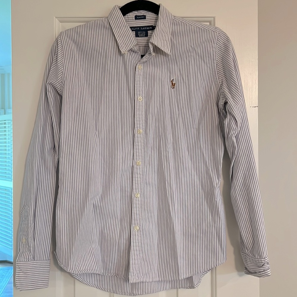 Ralph Lauren Slim Fit Button Down Polo